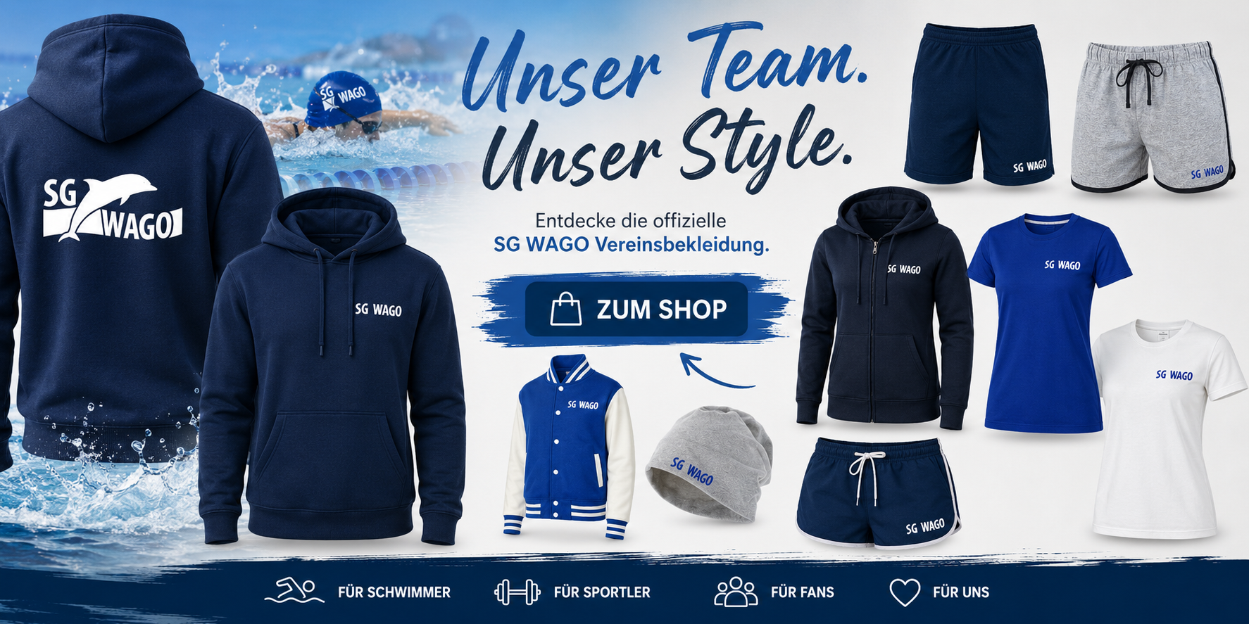 SG WAGO Vereinsbekleidung – Unser Team, Unser Style